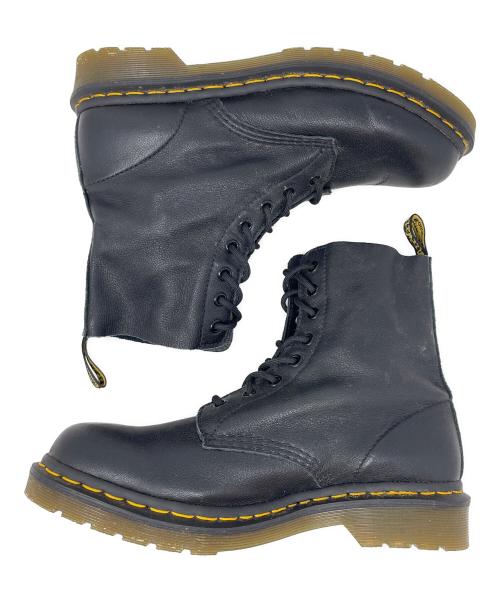 Dr.Martens（ドクターマーチン）Dr.Martens (ドクターマーチン) 8ホールブーツ PASCAL（パスカル） ブラック サイズ:UK8の古着・服飾アイテム