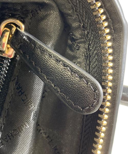 MICHAEL KORS（マイケルコース）MICHAEL KORS (マイケル・コース) 2WAYバッグ ハンドバッグ ショルダーバッグ AVRIL（アヴリル）ペブルドレザー サッチェル スモール ブラック サイズ:実寸サイズにてご確認ください。の古着・服飾アイテム