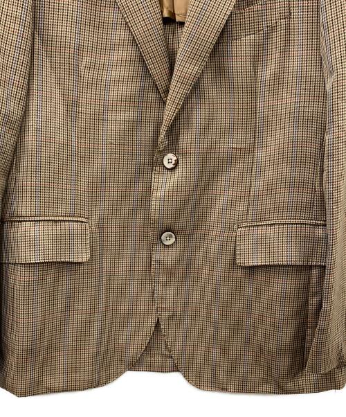 GABRIELE PASINI（ガブリエレパジーニ）GABRIELE PASINI (ガブリエレパジーニ) テーラードジャケット ブラウン サイズ:48の古着・服飾アイテム
