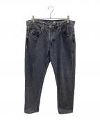 LEVI'S MADE&CRAFTEDリーバイスメイドクラフテッド）の古着「ブラックデニム 502 TAPER（502 テーパー）」｜ブラック
