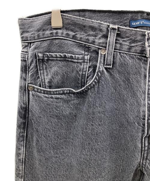 LEVI'S MADE&CRAFTED（リーバイスメイドクラフテッド）LEVI'S MADE&CRAFTED (リーバイスメイドクラフテッド) ブラックデニム 502 TAPER（502 テーパー） ブラック サイズ:32の古着・服飾アイテム