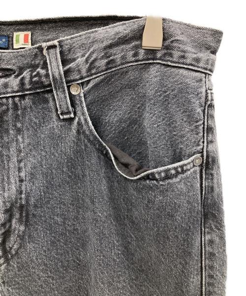 LEVI'S MADE&CRAFTED（リーバイスメイドクラフテッド）LEVI'S MADE&CRAFTED (リーバイスメイドクラフテッド) ブラックデニム 502 TAPER（502 テーパー） ブラック サイズ:32の古着・服飾アイテム
