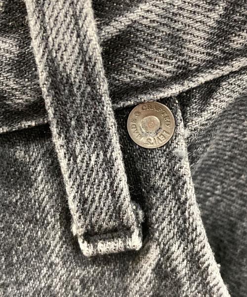 LEVI'S MADE&CRAFTED（リーバイスメイドクラフテッド）LEVI'S MADE&CRAFTED (リーバイスメイドクラフテッド) ブラックデニム 502 TAPER（502 テーパー） ブラック サイズ:32の古着・服飾アイテム