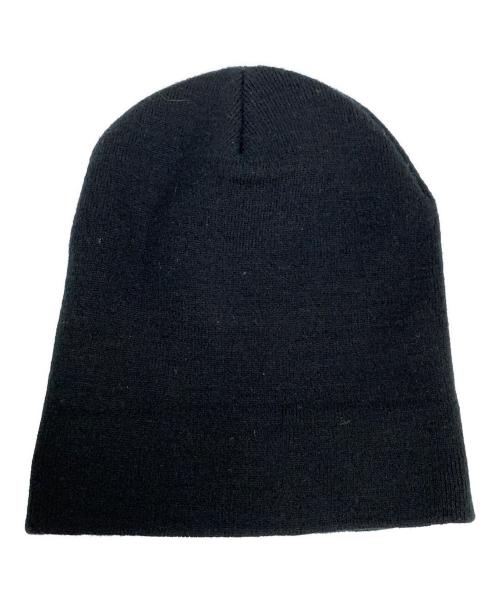 SUPREME（シュプリーム）Supreme (シュプリーム) ニット帽 ブラック サイズ:実寸サイズにてご家訓ください。の古着・服飾アイテム