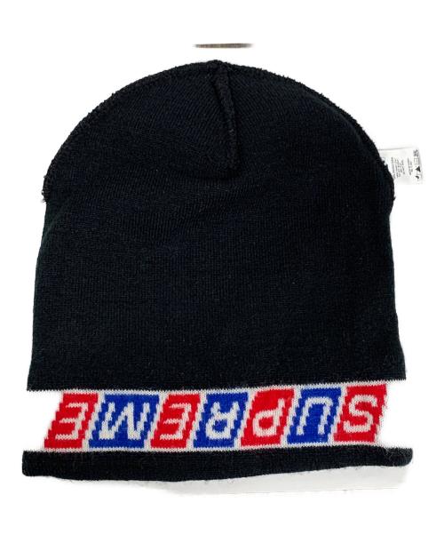 SUPREME（シュプリーム）Supreme (シュプリーム) ニット帽 ブラック サイズ:実寸サイズにてご家訓ください。の古着・服飾アイテム