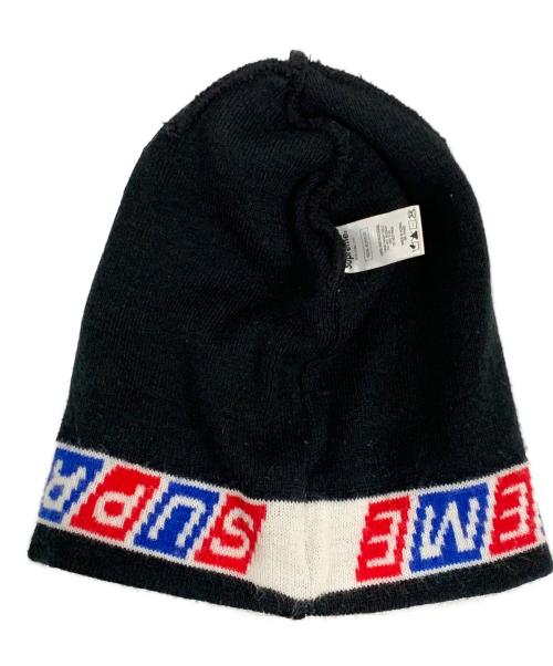 SUPREME（シュプリーム）Supreme (シュプリーム) ニット帽 ブラック サイズ:実寸サイズにてご家訓ください。の古着・服飾アイテム