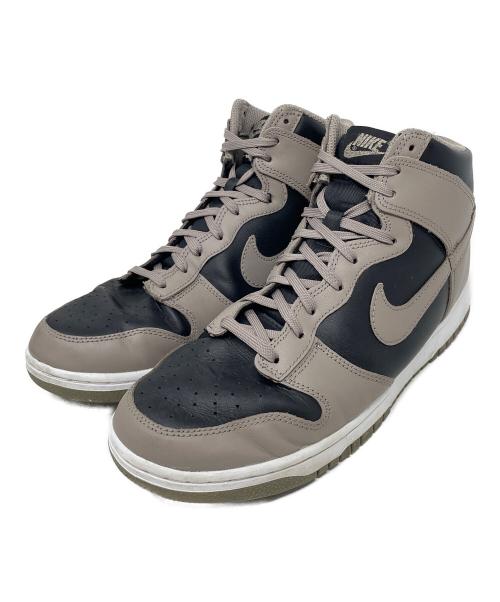 NIKE（ナイキ）NIKE (ナイキ) スニーカー DUNK HIGH（ダンク ハイ） グレー×ブラック サイズ:28cmの古着・服飾アイテム