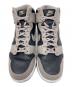 NIKE (ナイキ) スニーカー DUNK HIGH（ダンク ハイ） グレー×ブラック サイズ:28cm：5000円