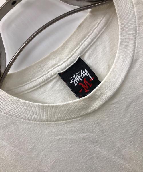 stussy（ステューシー）stussy (ステューシー) Tシャツ DAWN PATROL（ドーン・パトロール） ホワイト サイズ:Mの古着・服飾アイテム