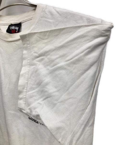 stussy（ステューシー）stussy (ステューシー) Tシャツ DAWN PATROL（ドーン・パトロール） ホワイト サイズ:Mの古着・服飾アイテム