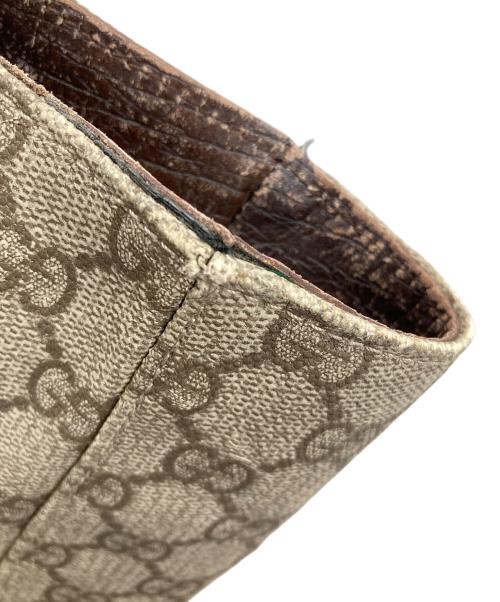 GUCCI（グッチ）GUCCI (グッチ) GGスプリーム トートバッグ ベージュ サイズ:実寸サイズにてご確認ください。の古着・服飾アイテム