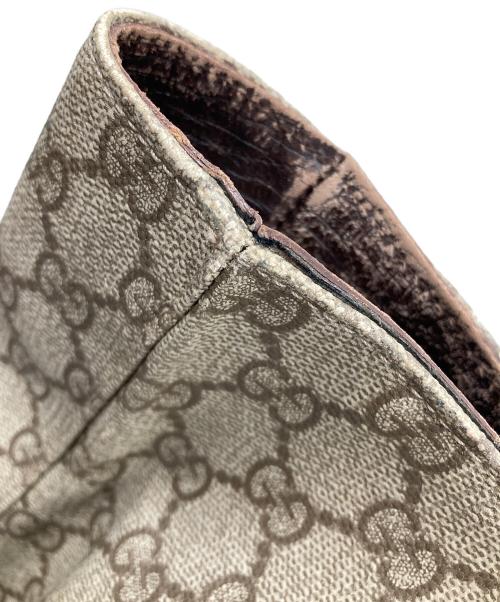 GUCCI（グッチ）GUCCI (グッチ) GGスプリーム トートバッグ ベージュ サイズ:実寸サイズにてご確認ください。の古着・服飾アイテム