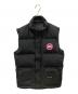 CANADA GOOSE（カナダグース）の古着「ダウンベスト フリースタイル クルー ベスト」｜ブラック