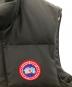 中古・古着 CANADA GOOSE (カナダグース) ダウンベスト フリースタイル クルー ベスト ブラック サイズ:XS/TP：30000円