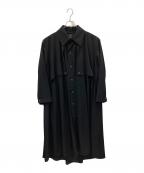 YOHJI YAMAMOTOヨウジヤマモト）の古着「ロングコート」｜ブラック