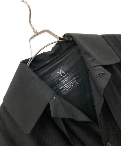 YOHJI YAMAMOTO（ヨウジヤマモト）YOHJI YAMAMOTO (ヨウジヤマモト) ロングコート ブラック サイズ:3の古着・服飾アイテム