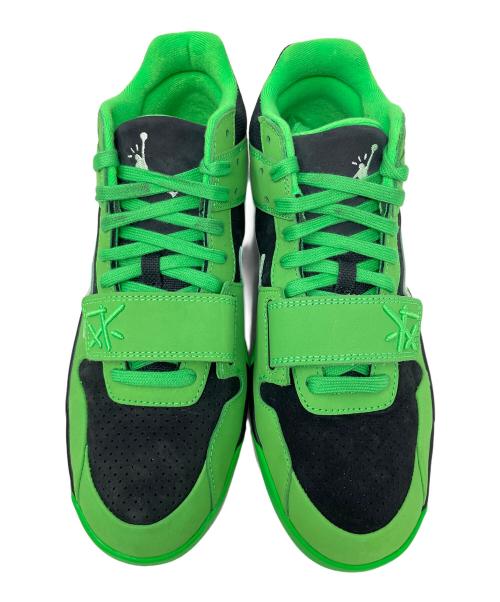 NIKE（ナイキ）NIKE Travis Scott スニーカー Jordan Jumpman Jack CJ1 T-Rexx Green Spark（ジョーダン ジャンプマンジャック CJ1 T-Rexx グリーンスパーク） サイズ:29cmの古着・服飾アイテム