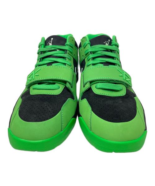 NIKE（ナイキ）NIKE Travis Scott スニーカー Jordan Jumpman Jack CJ1 T-Rexx Green Spark（ジョーダン ジャンプマンジャック CJ1 T-Rexx グリーンスパーク） サイズ:29cmの古着・服飾アイテム