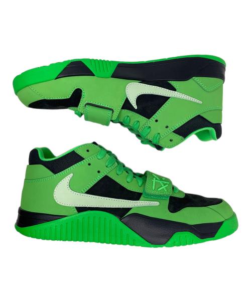 NIKE（ナイキ）NIKE Travis Scott スニーカー Jordan Jumpman Jack CJ1 T-Rexx Green Spark（ジョーダン ジャンプマンジャック CJ1 T-Rexx グリーンスパーク） サイズ:29cmの古着・服飾アイテム