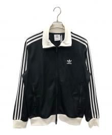 adidas（アディダス）の古着「トラックジャケット」｜ブラック×ホワイト