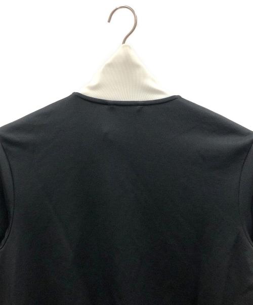 adidas（アディダス）adidas (アディダス) トラックジャケット ブラック×ホワイト サイズ:XLの古着・服飾アイテム