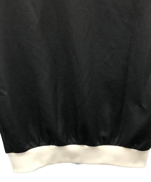 adidas（アディダス）adidas (アディダス) トラックジャケット ブラック×ホワイト サイズ:XLの古着・服飾アイテム