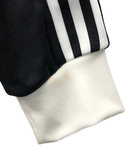 adidas（アディダス）adidas (アディダス) トラックジャケット ブラック×ホワイト サイズ:XLの古着・服飾アイテム