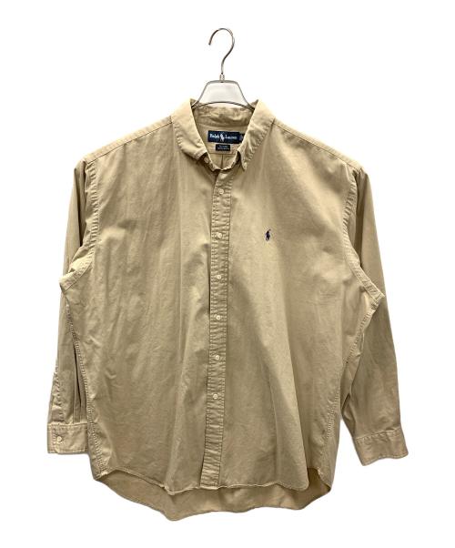 RALPH LAUREN（ラルフローレン）RALPH LAUREN (ラルフローレン) ボタンダウンシャツ カーキ サイズ:XLの古着・服飾アイテム