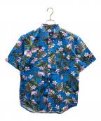 stussyステューシー）の古着「アロハシャツ」｜ブルー