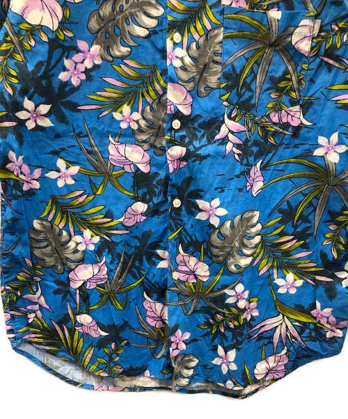 stussy（ステューシー）stussy (ステューシー) アロハシャツ ブルー サイズ:LARGEの古着・服飾アイテム