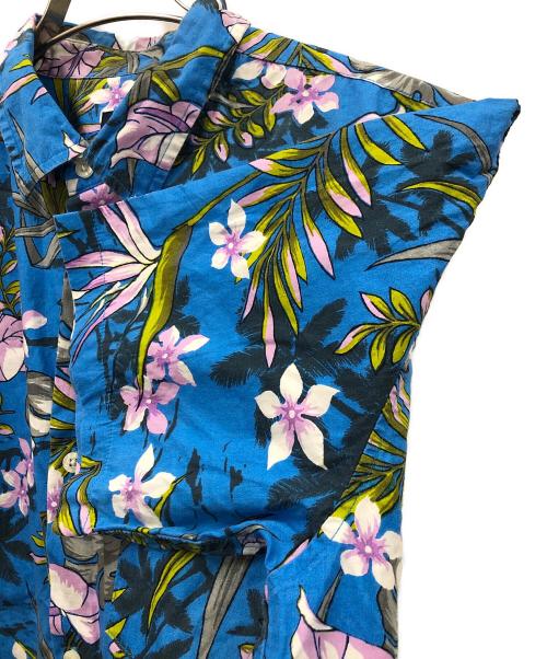 stussy（ステューシー）stussy (ステューシー) アロハシャツ ブルー サイズ:LARGEの古着・服飾アイテム