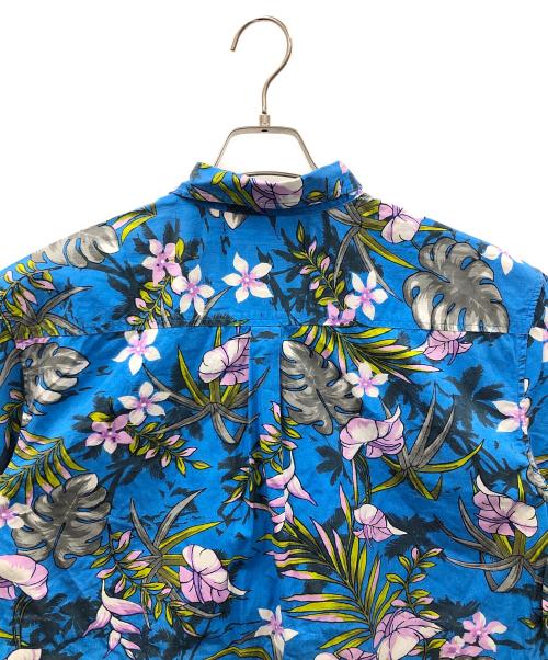 stussy（ステューシー）stussy (ステューシー) アロハシャツ ブルー サイズ:LARGEの古着・服飾アイテム