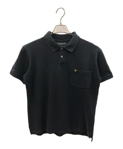 Mastermind JAPAN（マスターマインド ジャパン）Mastermind JAPAN (マスターマインド ジャパン) drestrip (ドレストリップ) ポロシャツ ブラック サイズ:2の古着・服飾アイテム