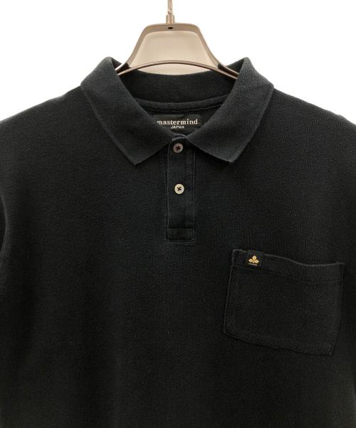 Mastermind JAPAN（マスターマインド ジャパン）Mastermind JAPAN (マスターマインド ジャパン) drestrip (ドレストリップ) ポロシャツ ブラック サイズ:2の古着・服飾アイテム