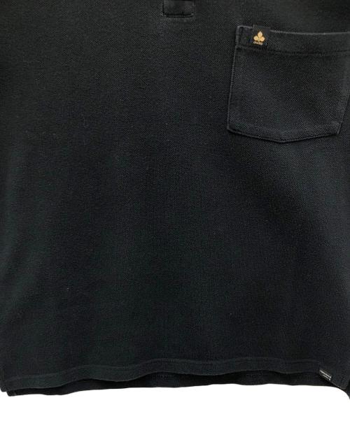 Mastermind JAPAN（マスターマインド ジャパン）Mastermind JAPAN (マスターマインド ジャパン) drestrip (ドレストリップ) ポロシャツ ブラック サイズ:2の古着・服飾アイテム