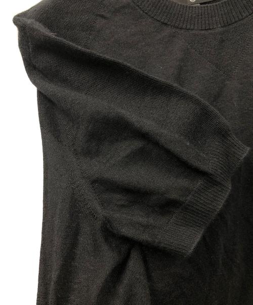 CHANEL（シャネル）CHANEL (シャネル) 半袖ニット ブラック サイズ:36の古着・服飾アイテム
