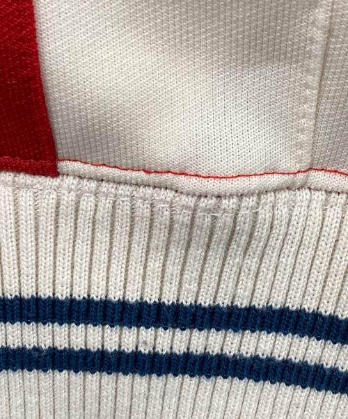 FILA（フィラ）FILA (フィラ) トラックジャケット レッド×ホワイト サイズ:Mの古着・服飾アイテム