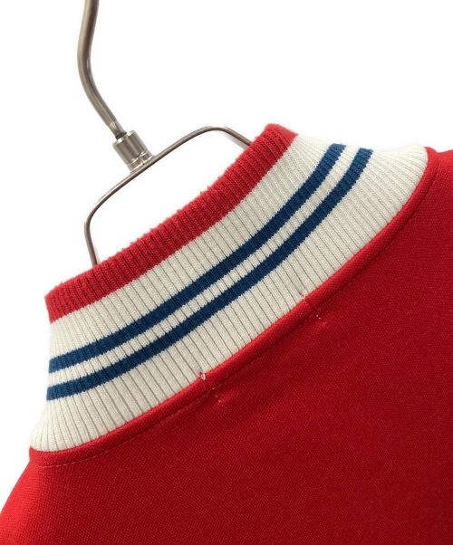 FILA（フィラ）FILA (フィラ) トラックジャケット レッド×ホワイト サイズ:Mの古着・服飾アイテム