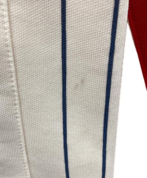 FILA（フィラ）FILA (フィラ) トラックジャケット レッド×ホワイト サイズ:Mの古着・服飾アイテム