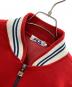 FILA (フィラ) トラックジャケット レッド×ホワイト サイズ:M：6000円