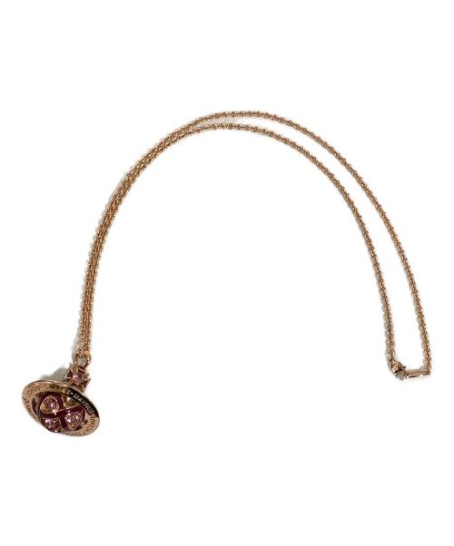 Vivienne Westwood（ヴィヴィアンウエストウッド）Vivienne Westwood (ヴィヴィアンウエストウッド) オーブネックレス パープル サイズ:実寸サイズにてご確認ください。の古着・服飾アイテム