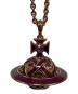 Vivienne Westwood (ヴィヴィアンウエストウッド) オーブネックレス パープル サイズ:実寸サイズにてご確認ください。：15000円