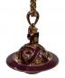 中古・古着 Vivienne Westwood (ヴィヴィアンウエストウッド) オーブネックレス パープル サイズ:実寸サイズにてご確認ください。：15000円