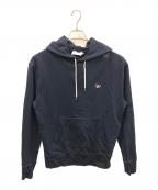 maison kitsuneメゾンキツネ）の古着「プルオーバーパーカー」｜ネイビー