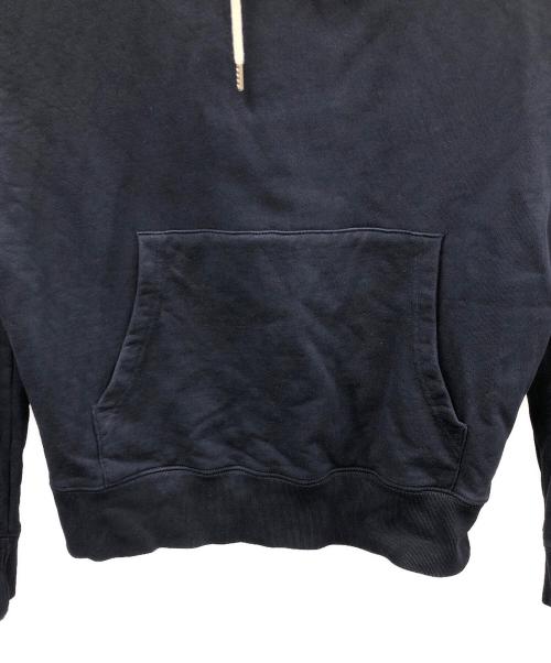 maison kitsune（メゾンキツネ）maison kitsune (メゾンキツネ) プルオーバーパーカー ネイビー サイズ:Mの古着・服飾アイテム