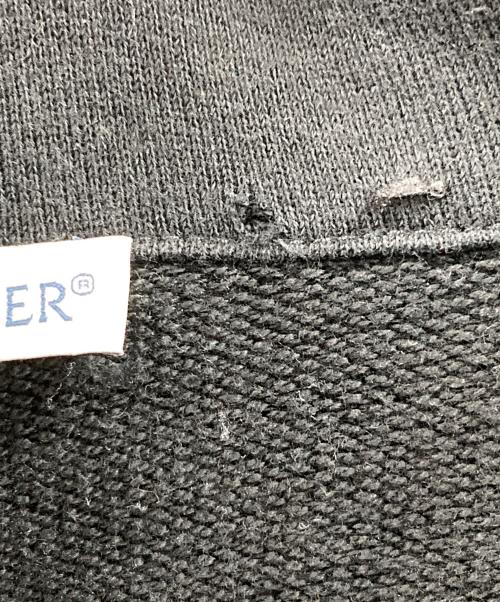 MONCLER（モンクレール）MONCLER (モンクレール) FRAGMENT DESIGN (フラグメントデザイン) ジップアップ パーカー MAGLIA（マリア） ブラック サイズ:Lの古着・服飾アイテム