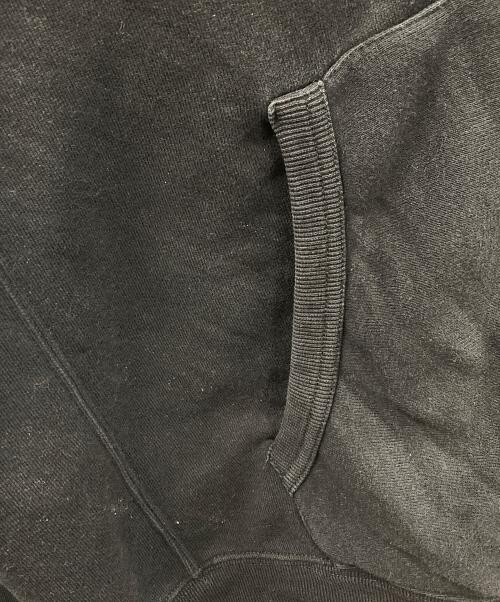MONCLER（モンクレール）MONCLER (モンクレール) FRAGMENT DESIGN (フラグメントデザイン) ジップアップ パーカー MAGLIA（マリア） ブラック サイズ:Lの古着・服飾アイテム