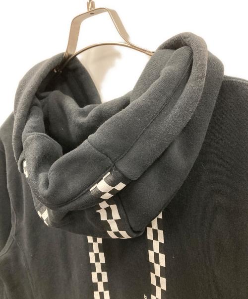 MONCLER（モンクレール）MONCLER (モンクレール) FRAGMENT DESIGN (フラグメントデザイン) ジップアップ パーカー MAGLIA（マリア） ブラック サイズ:Lの古着・服飾アイテム