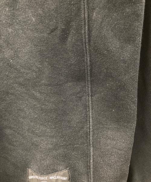 MONCLER（モンクレール）MONCLER (モンクレール) FRAGMENT DESIGN (フラグメントデザイン) ジップアップ パーカー MAGLIA（マリア） ブラック サイズ:Lの古着・服飾アイテム