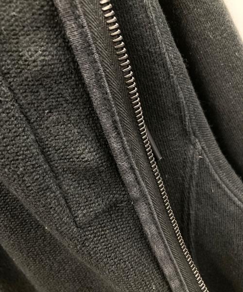MONCLER（モンクレール）MONCLER (モンクレール) FRAGMENT DESIGN (フラグメントデザイン) ジップアップ パーカー MAGLIA（マリア） ブラック サイズ:Lの古着・服飾アイテム